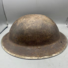 Original WW2 South African Army Mk2 Brodie Helmet - British Style Combat Helmet - The Militaria Shop