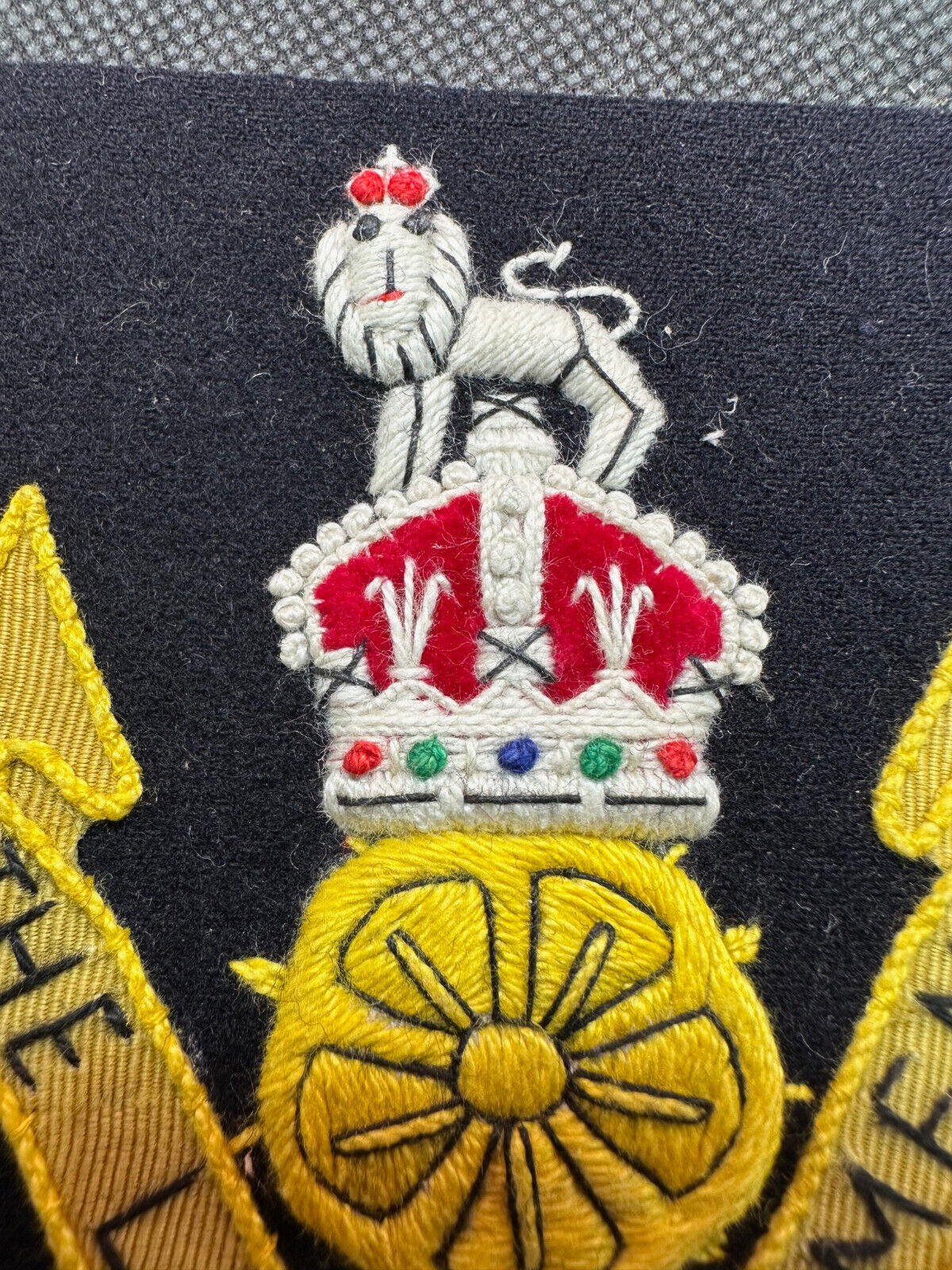British Army Embroidered Blazer Badge - The Loyal Regiment - The Militaria Shop