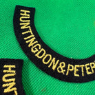 Original WW2 British Home Front Civil Defence Huntingdon & Peter Shoulder Ti - The Militaria Shop
