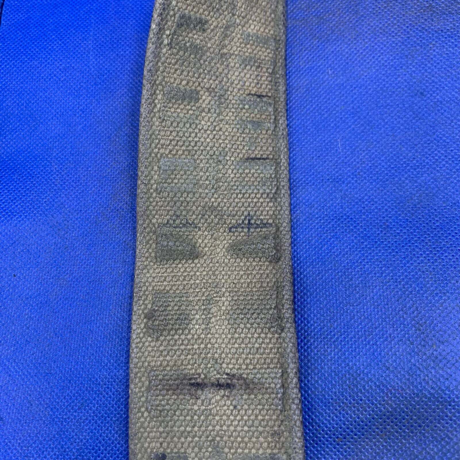 WW2 British Army / RAF 37 Pattern Combat Belt - Used Original - 40" Waist - The Militaria Shop