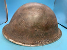 WW2 Mk3 High Rivet Turtle - British / Canadian Army Helmet - Good Original - The Militaria Shop