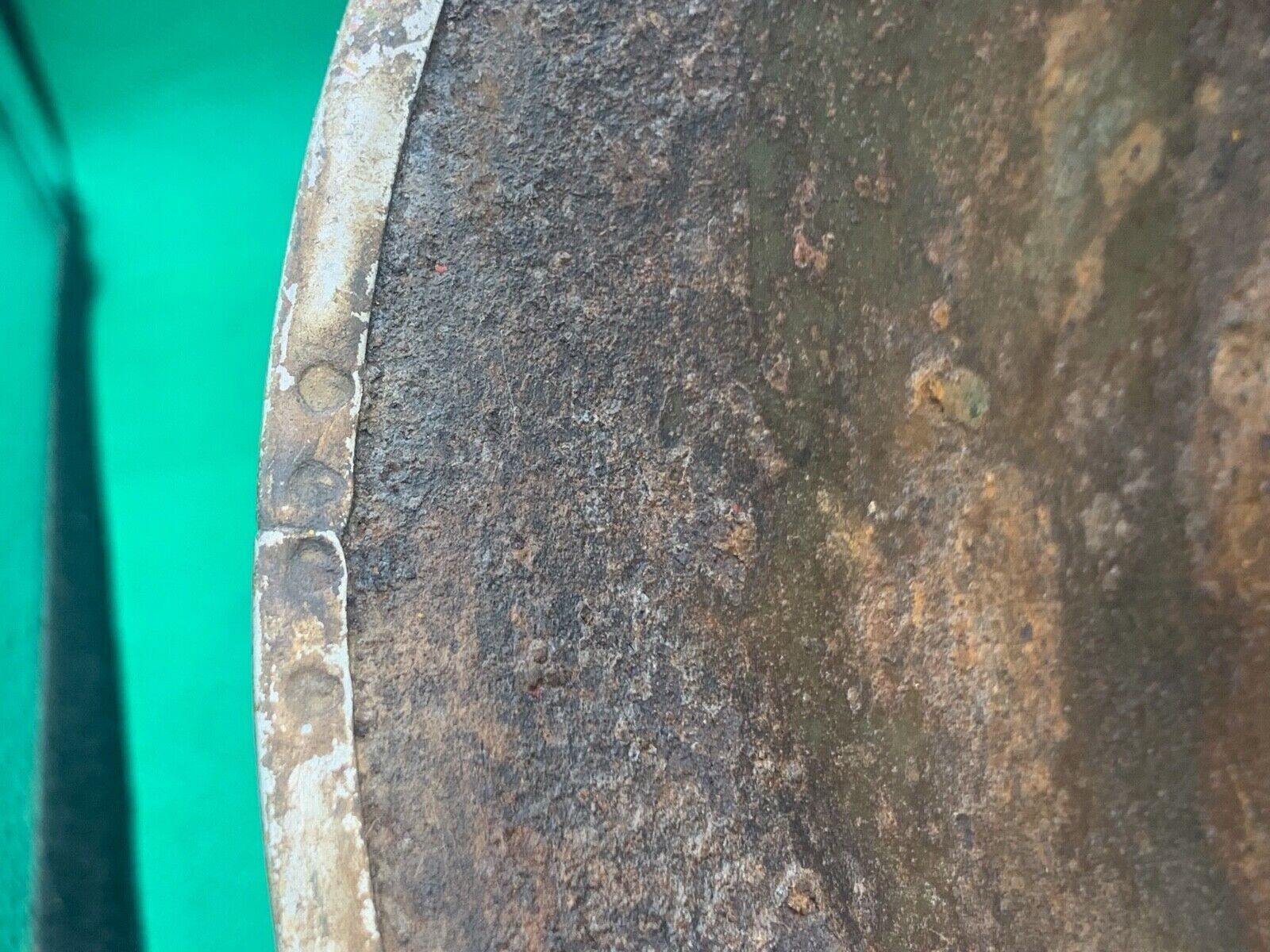Original WW2 British Army / Canadian Army Mk3 Turtle Combat Helmet - The Militaria Shop