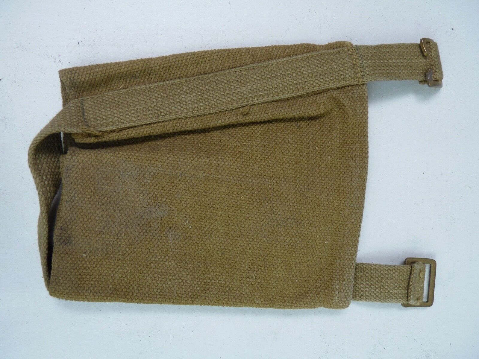 Original WW2 British Army Soldiers Water Bottle Carrier Harness - Dated 1942 - The Militaria Shop