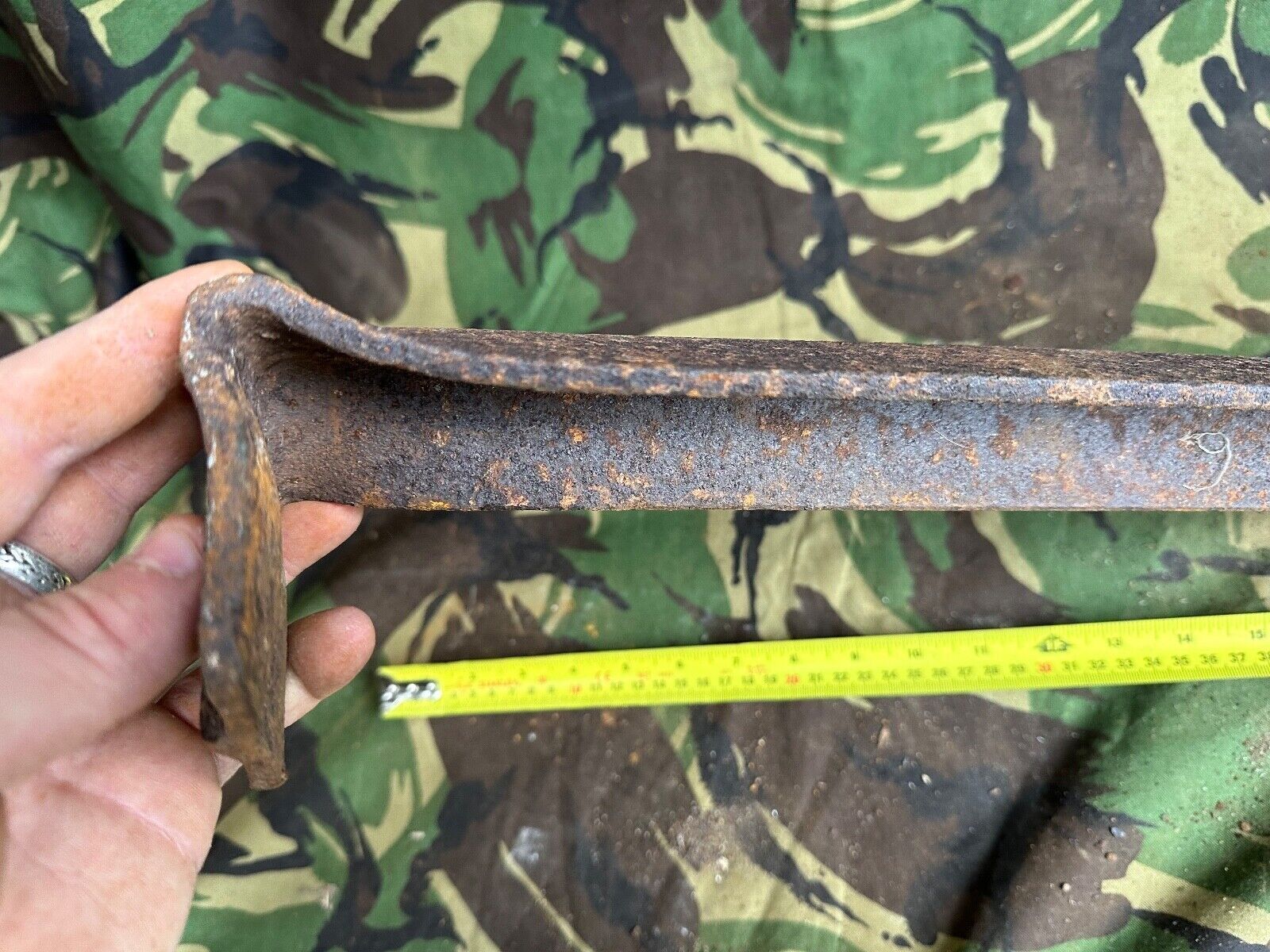 Original WW2 German Army Flak / Artillery Cannon Field Recoil Peg - The Militaria Shop