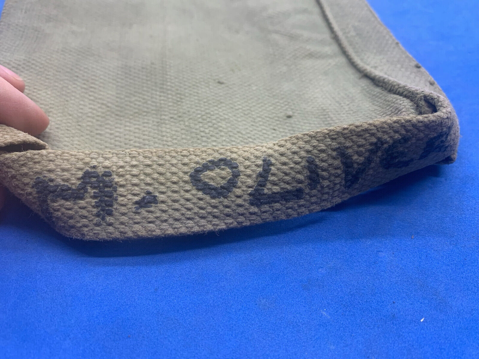 WW2 British Army / RAF 37 Pattern Webbing Water Bottle Carrier Harness Original - The Militaria Shop