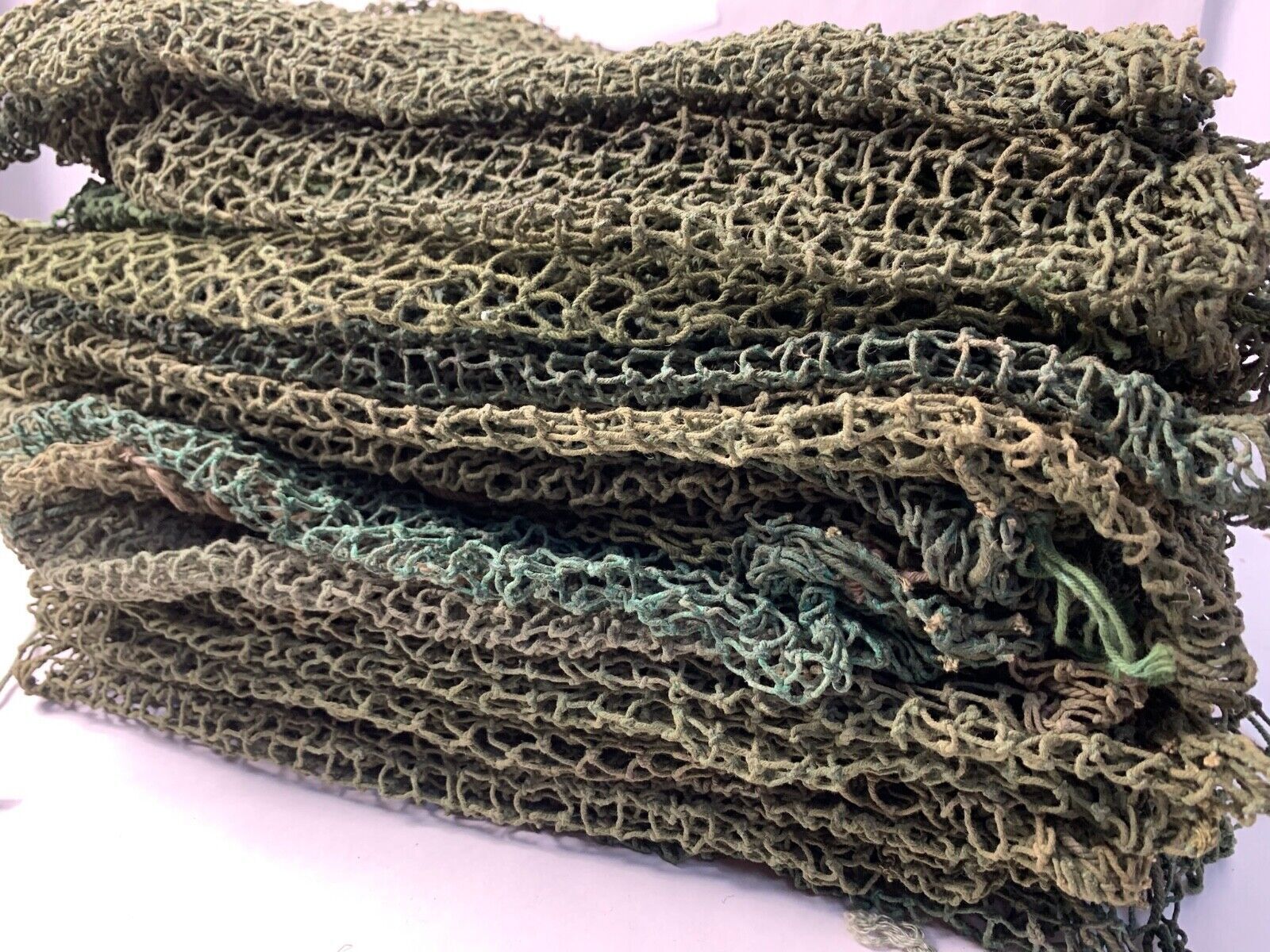 Original WW2 US Army Helmet Net US M1 / British Mk2 / Canadian Mk3 - The Militaria Shop