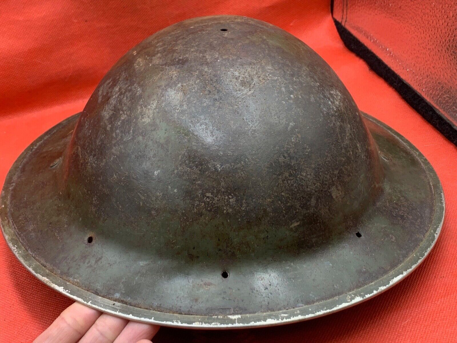 British Army Mk2 Brodie Helmet - Original WW2 - South African Manufactured - The Militaria Shop