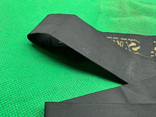 Load image into Gallery viewer, Genuine British Royal Navy H.M.S Sultan Cap Tally - Full Length - Mint Unissued - The Militaria Shop
