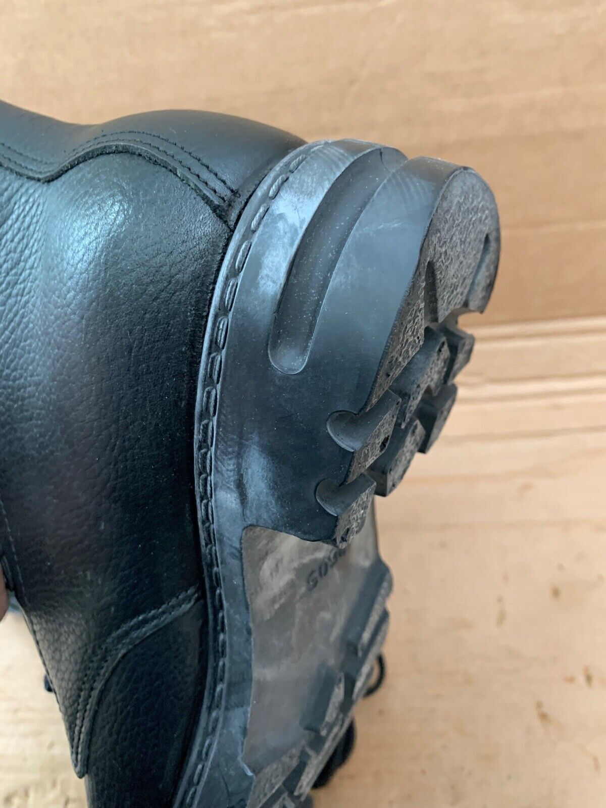 Army Boots Genuine Dutch Military Combat Leather High Leg Tactical Hiking Boots - The Militaria Shop