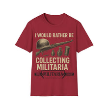 Load image into Gallery viewer, Unisex Military Collecting T-Shirt, Vintage Tee, Gift for Collectors, Casual Wear, Unisex Softstyle T-Shirt
