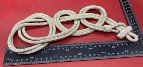 German Army Officer's Silver Braid Lanyard / Aguillette. - The Militaria Shop