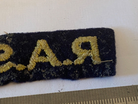 WW2 British Army RASC Royal Army Service Corps Paste-Back Shoulder Title. - The Militaria Shop