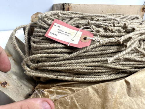 Unissued WW1 / WW2 British Army SMLE/Martini/Bren Rifle Cleaning Pull Through - The Militaria Shop