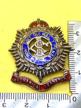 Charger l&#39;image dans la galerie, Original WW1 Royal Army Service Corps Mechanised Transport Sweetheart - Silver - The Militaria Shop
