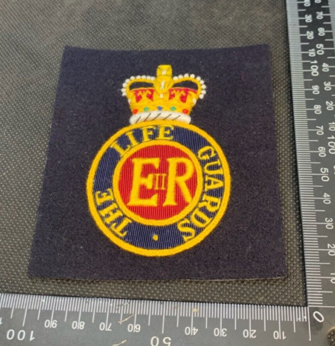 British Army The Life Guards Regiment Embroidered Blazer Badge - The Militaria Shop