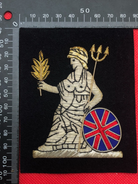 British Army Bullion Embroidered Blazer Badge - Norfolk Regiment - The Militaria Shop