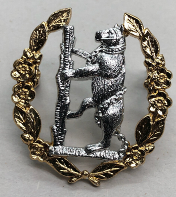 Genuine British Army Cap Badge-Queens Own Warwickshire & Worcestershire Yeom - The Militaria Shop