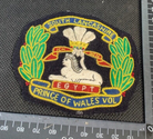 British Army South Lancashire Prince of Wales Volunteer Embroidered Blazer Badge - The Militaria Shop