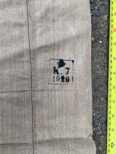 Interesting Imperial German / Swiss / Swedish 1919 Artillery / Gun Cloth Cover. - The Militaria Shop