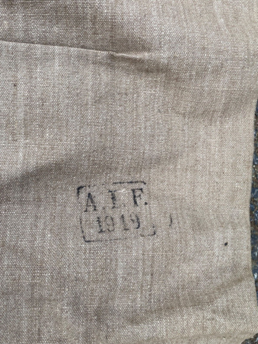 Interesting Imperial German / Swiss / Swedish 1919 Artillery / Gun Cloth Cover. - The Militaria Shop