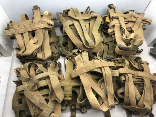 Original WW2 37 Pattern British Army Water Bottle Carrier Harness - The Militaria Shop