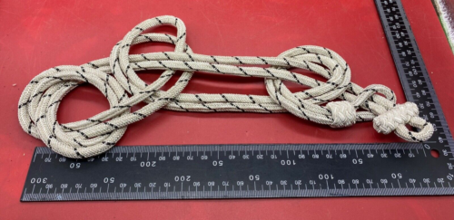 German Army Officer's Black and Silver Braid Lanyard / Aguillette. - The Militaria Shop