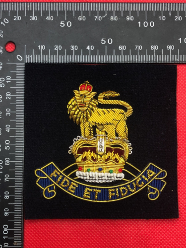 British Army Bullion Embroidered Blazer Badge - Army Pay Corps - The Militaria Shop
