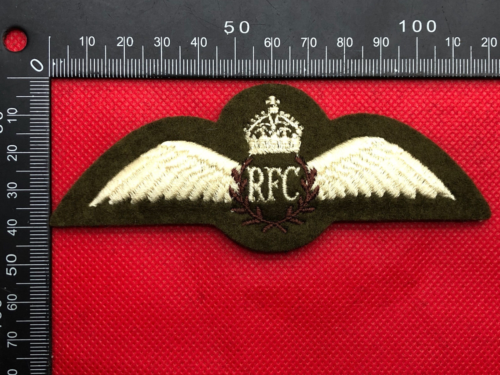 WW1 British Royal Flying Corps RFC Reproduction Padded Pilots Wings - The Militaria Shop
