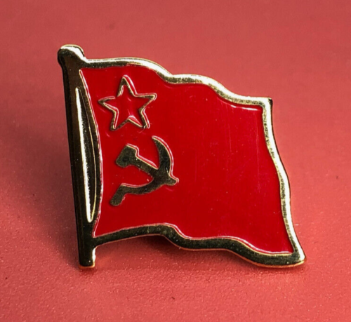 USSR Historic Soviet Union Flag Russia Lapel Pin Badge - The Militaria Shop