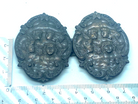 Original British SEN Nurse 2 Piece Nurses Bronze Belt Buckles - The Militaria Shop