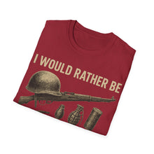 Load image into Gallery viewer, Unisex Military Collecting T-Shirt, Vintage Tee, Gift for Collectors, Casual Wear, Unisex Softstyle T-Shirt
