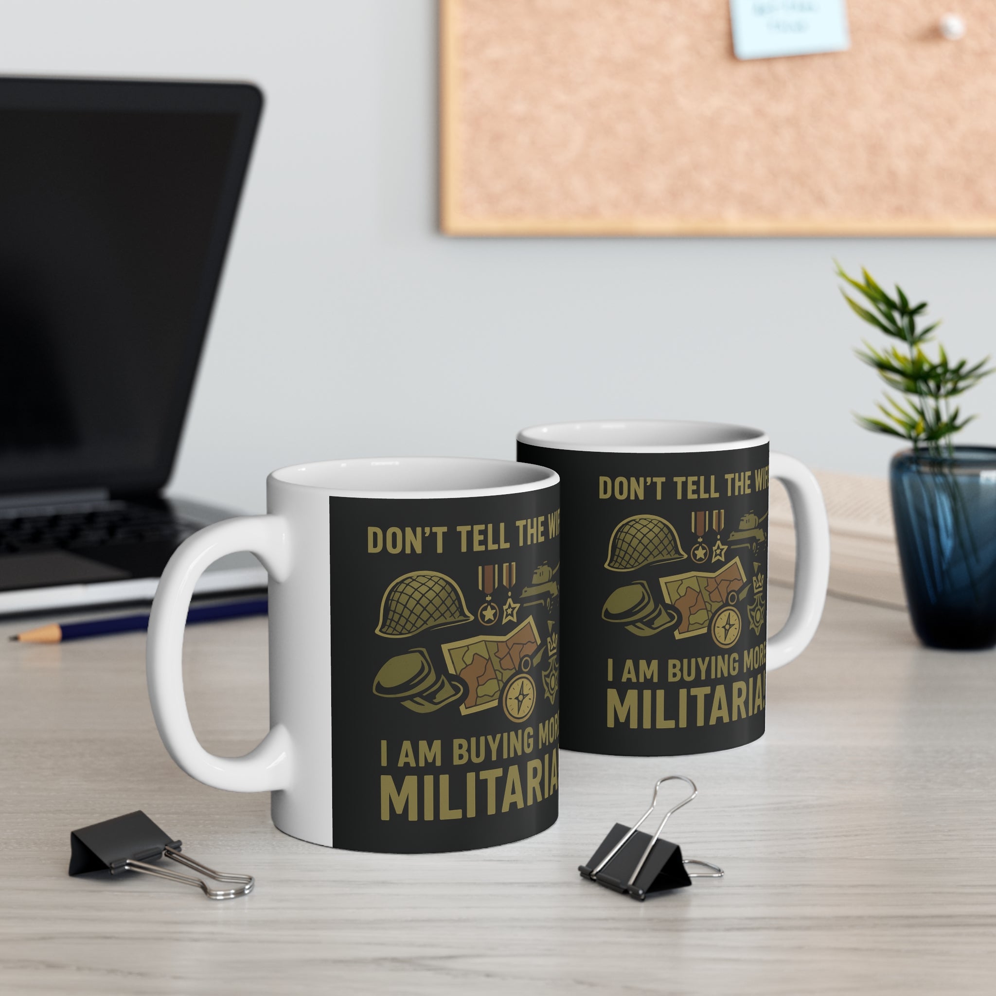 Militaria-Themed Coffee Mug for Collectors, Perfect Gift for Military Enthusiasts - The Militaria Shop