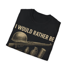 Load image into Gallery viewer, Unisex Military Collecting T-Shirt, Vintage Tee, Gift for Collectors, Casual Wear, Unisex Softstyle T-Shirt
