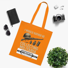 Charger l&#39;image dans la galerie, Militaria Collectors Cotton Tote, Eco-Friendly Shopping Bag, Gift for Collectors, Funny Tote for Events, Durable Everyday Use
