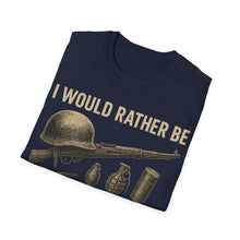 Load image into Gallery viewer, Unisex Military Collecting T-Shirt, Vintage Tee, Gift for Collectors, Casual Wear, Unisex Softstyle T-Shirt
