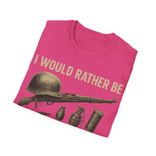 Load image into Gallery viewer, Unisex Military Collecting T-Shirt, Vintage Tee, Gift for Collectors, Casual Wear, Unisex Softstyle T-Shirt
