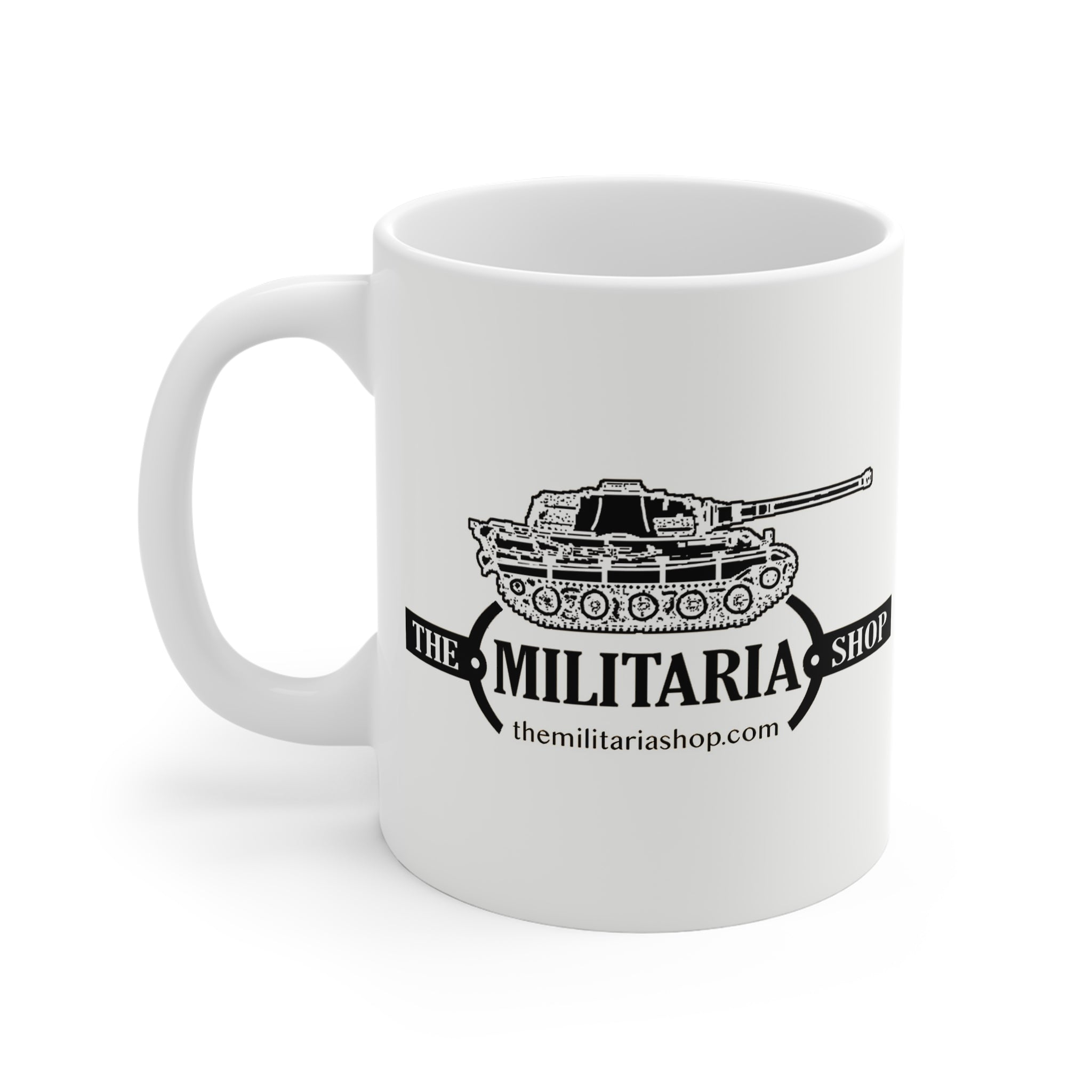The Militaria Shop Branded White 11oz Mug - The Militaria Shop