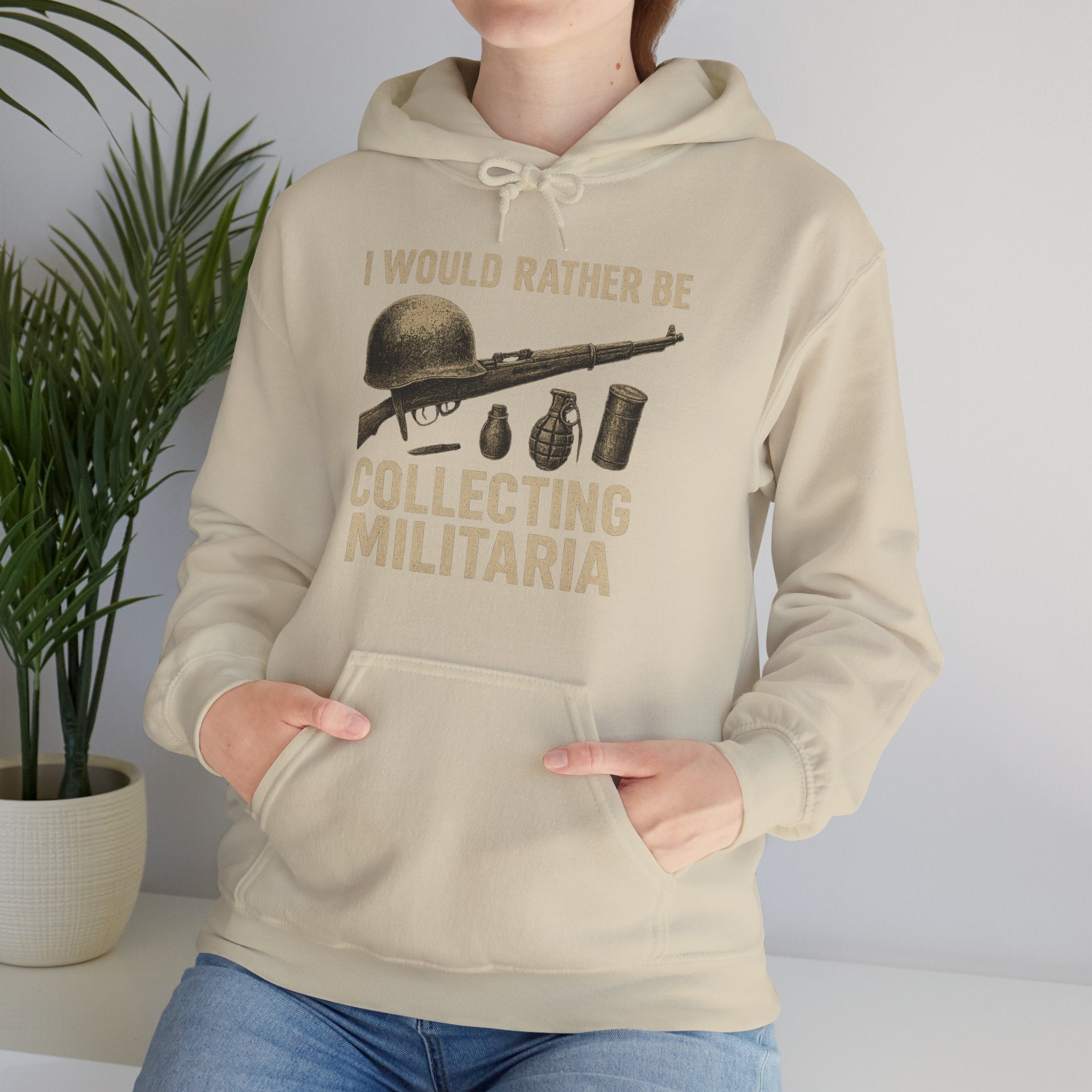 Military Collector's Hoodie - Unisex Sweatshirt for Veterans, Gift for Collectors, Casual Wear, Army Memorabilia, Unique Military Apparel - The Militaria Shop