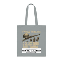 Charger l&#39;image dans la galerie, Militaria Collectors Cotton Tote, Eco-Friendly Shopping Bag, Gift for Collectors, Funny Tote for Events, Durable Everyday Use
