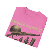 Load image into Gallery viewer, Unisex Military Collecting T-Shirt, Vintage Tee, Gift for Collectors, Casual Wear, Unisex Softstyle T-Shirt
