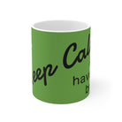 Keep Calm and Have a Brew - Ceramic Coffee Mug, Fun Gift for Coffee Lovers, Motivational Coffee Cup, Home or Office Decor, 11oz & 15oz Sizes - The Militaria Shop