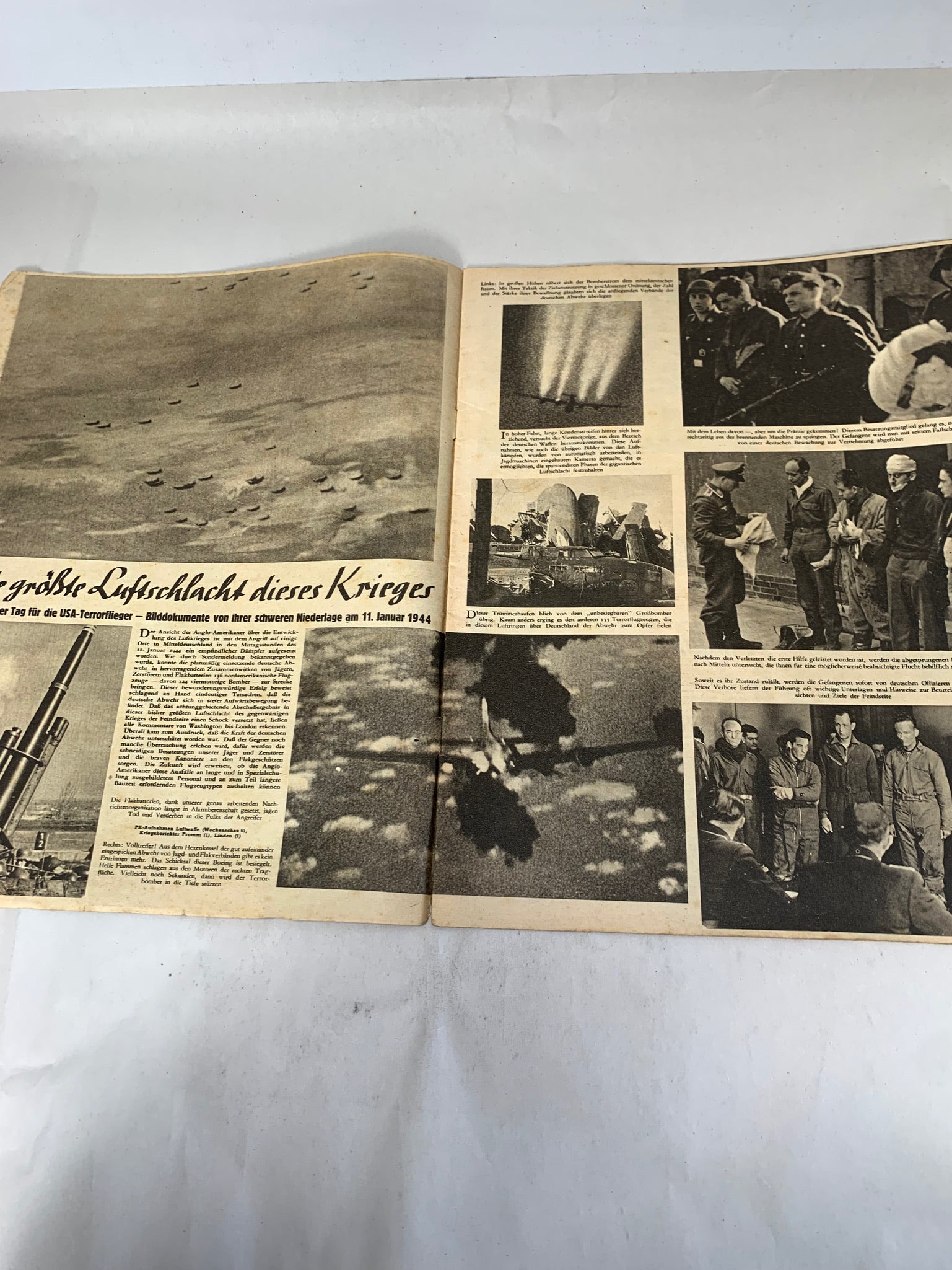 Der Adler Magazine Original WW2 German - 8th February 1944 - The Militaria Shop