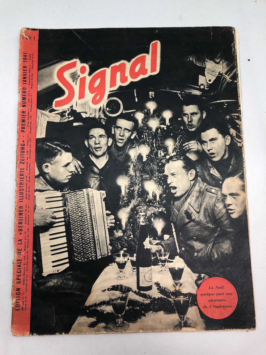 Original French Language WW2 Propaganda Signal Magazine - No.1 1941