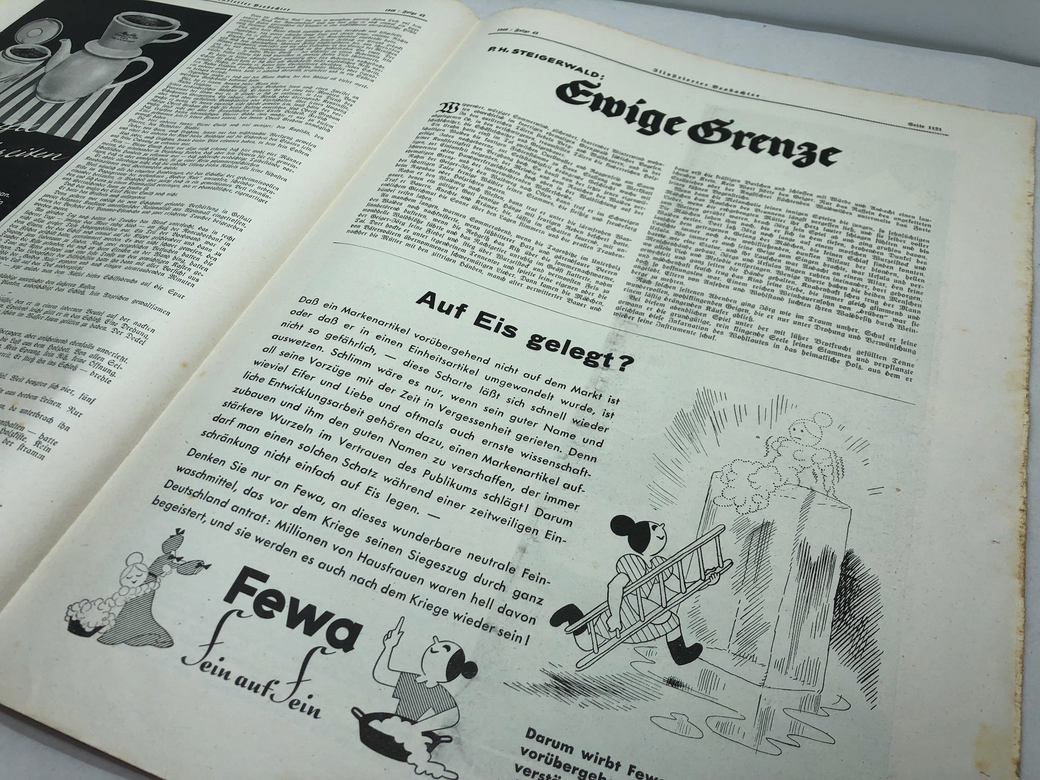 JB Juustrierter Beobachter NSDAP Magazine Original WW2 German - 24th October 1940 - The Militaria Shop