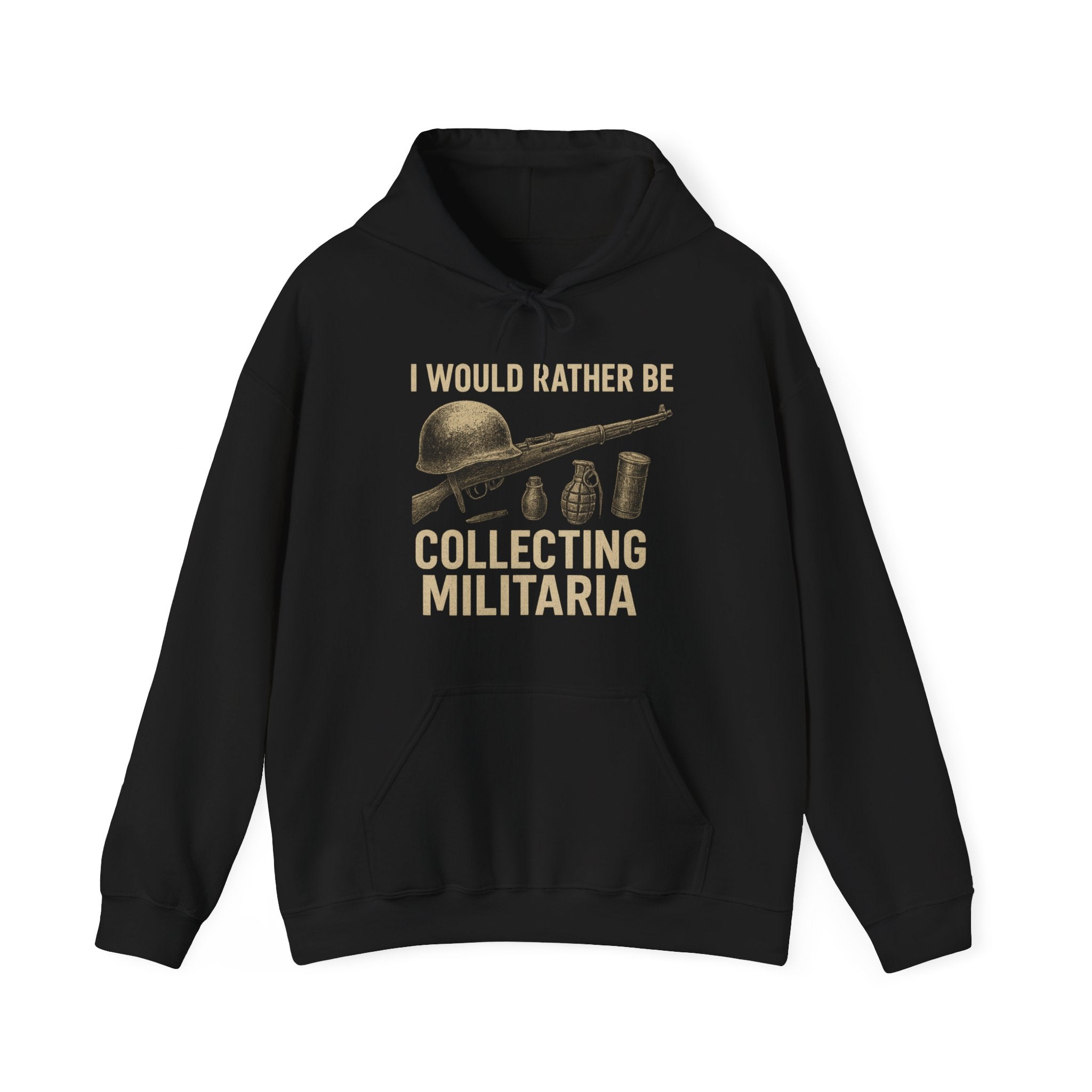Military Collector's Hoodie - Unisex Sweatshirt for Veterans, Gift for Collectors, Casual Wear, Army Memorabilia, Unique Military Apparel - The Militaria Shop