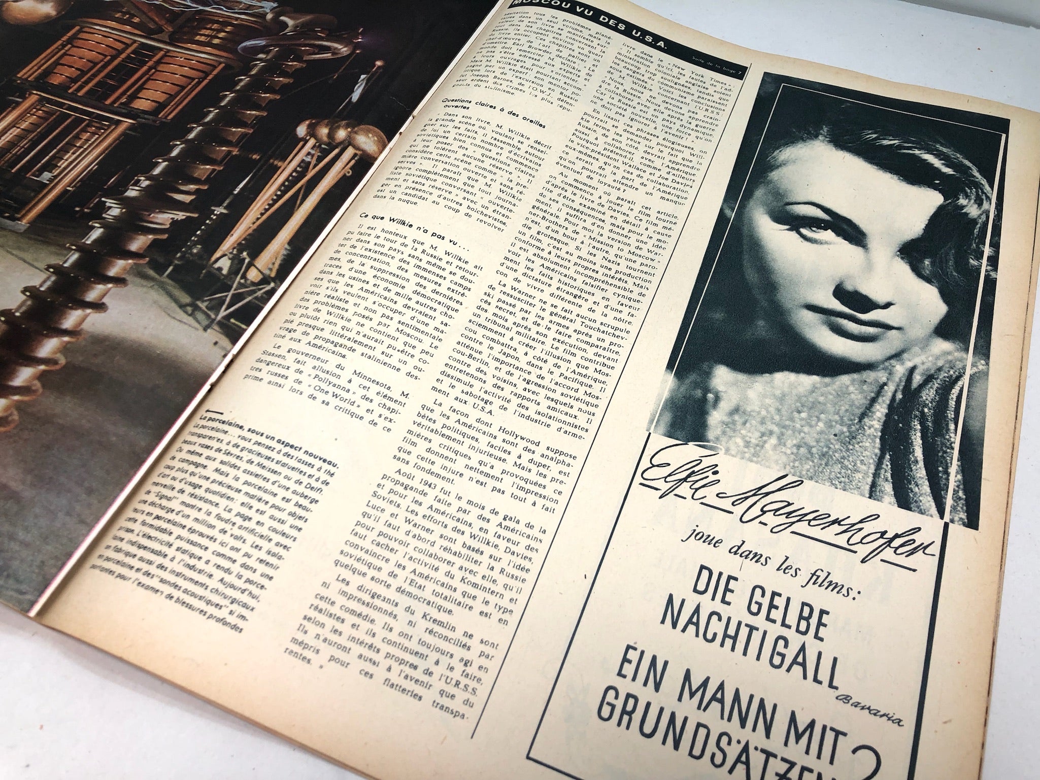Original French Language WW2 Propaganda Signal Magazine - No.18 1943 - The Militaria Shop