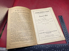 Load image into Gallery viewer, 1906 Dated German Family Tree / Heritage Booklet. 1900 - 1906. - The Militaria Shop
