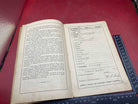 1906 Dated German Family Tree / Heritage Booklet. 1900 - 1906. - The Militaria Shop