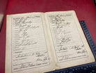 1906 Dated German Family Tree / Heritage Booklet. 1900 - 1906. - The Militaria Shop