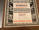 1935 Dated German Swimming Diploma  - Great Display Item. - The Militaria Shop